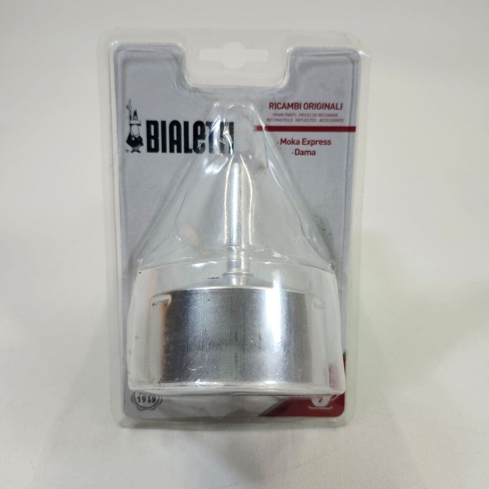 Bialetti Original Moka Express Dama Funnel Filter Aluminum Imbuto Ricambi 9 Cup